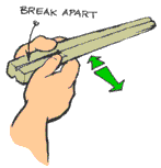 كيف تأكل بالأعواد الصينية ( Chopsticks )  . •● Ψ ؟